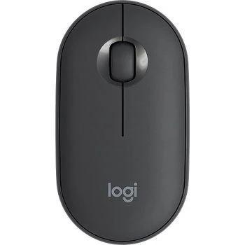 Logitech Pebble M350 Wireless Mouse - Graphite - فأرة
